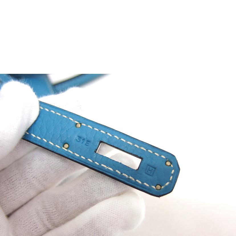 HERMES エルメス ハンドバッグ 2004年頃製造 シルバー金具/バーキン30/トリヨンクレマンス/ブルージーン//□H刻*/ABランク/04