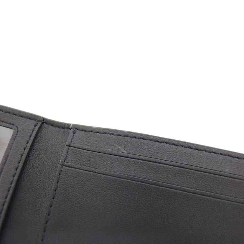 COACH コーチ コンパクトウォレット ダークグレー×ブラック/シグネチャー/二つ折り財布*カード・札入れ/74993//E23**/Aランク/04