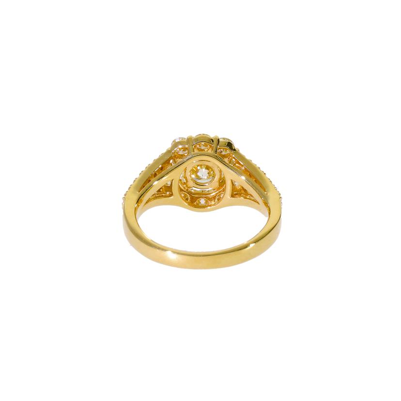 /◎ K18ダイヤリング1.075/0.84ct ソ//Aランク/59