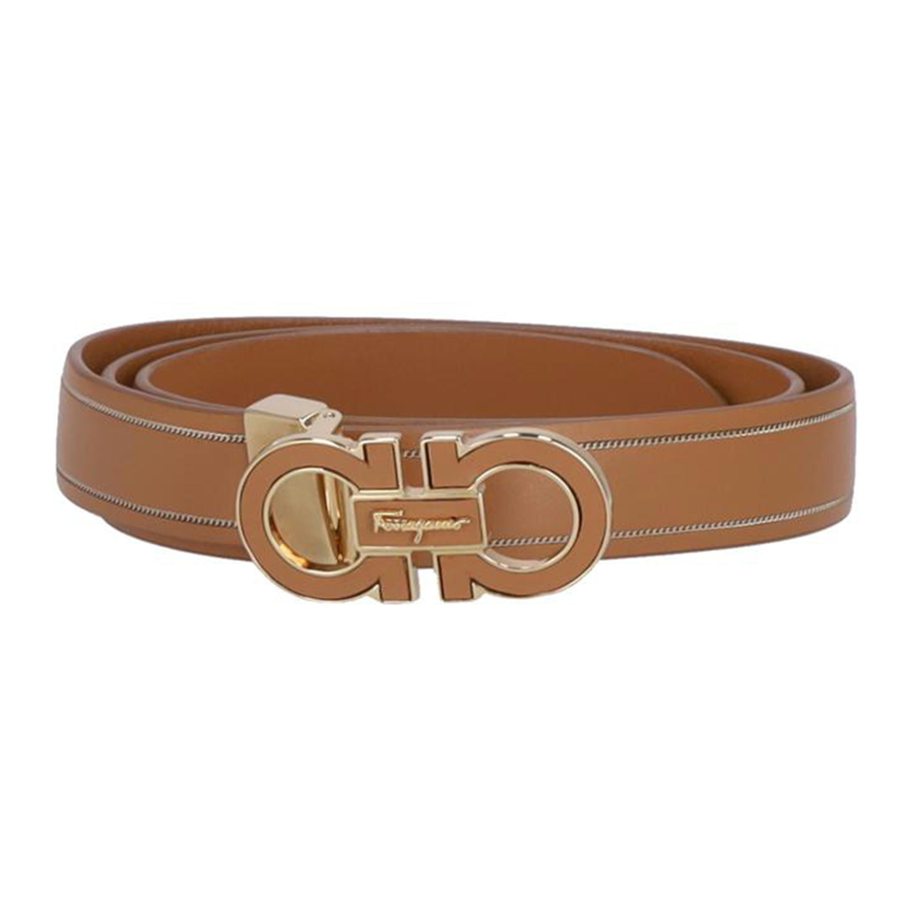 Salvatore Ferragamo サルバトーレフェラガモ/ガンチーニレザーベルト//ABランク94