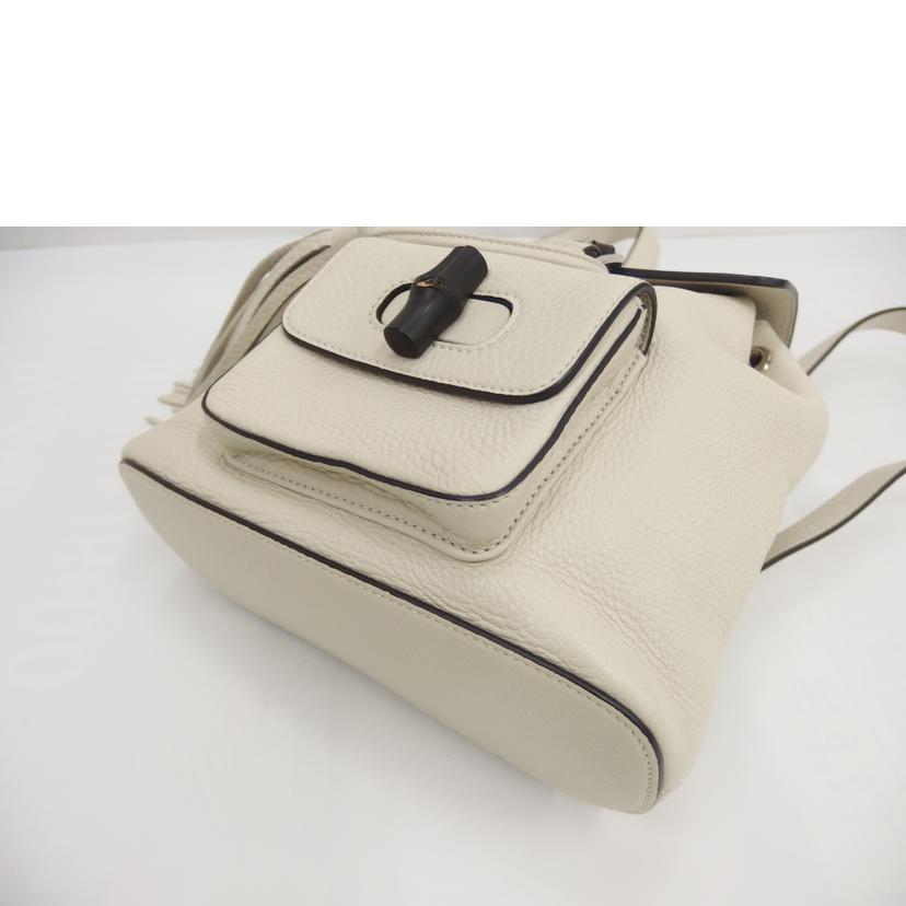 GUCCI グッチ/バンブーバックパック/387149//204990/Aランク/82