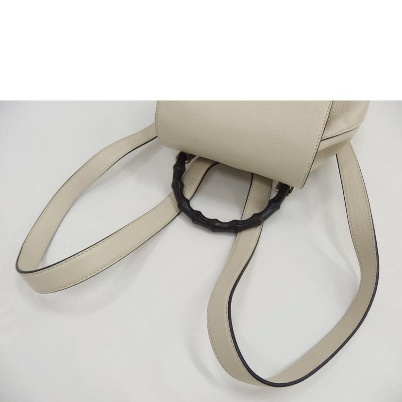 GUCCI グッチ/バンブーバックパック/387149//204990/Aランク/82