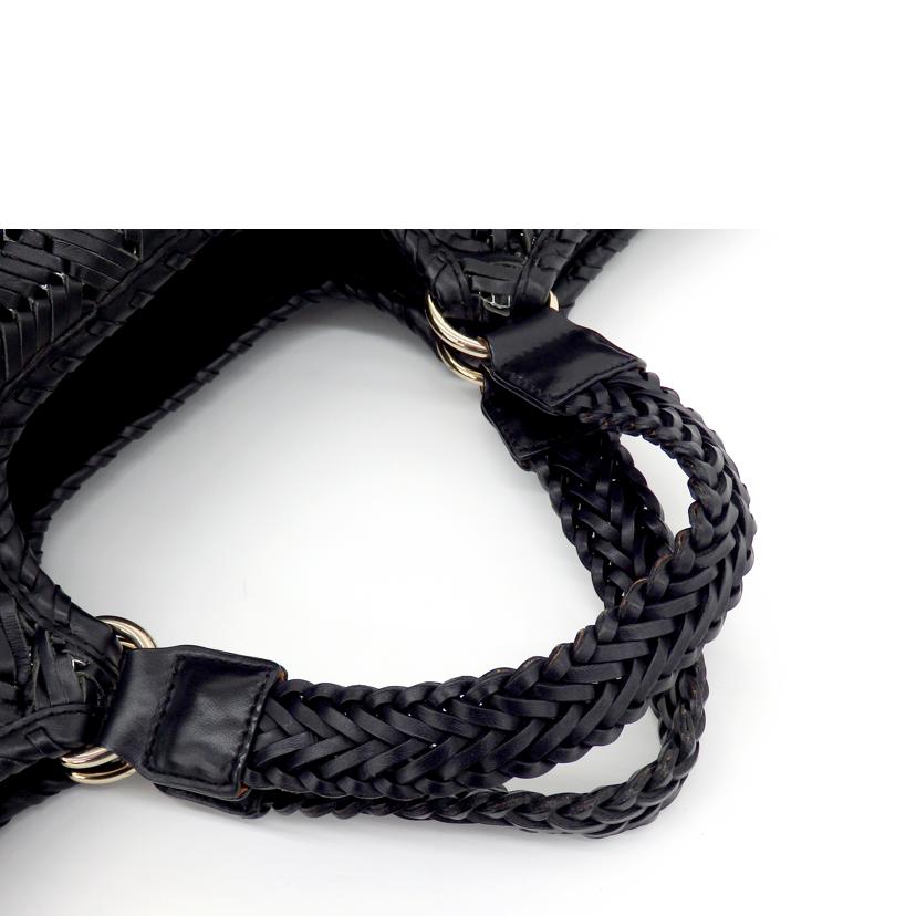 A.HINDMARCH ANYA HINDMARCH/メッシュレザートートバッグ//ABランク/75