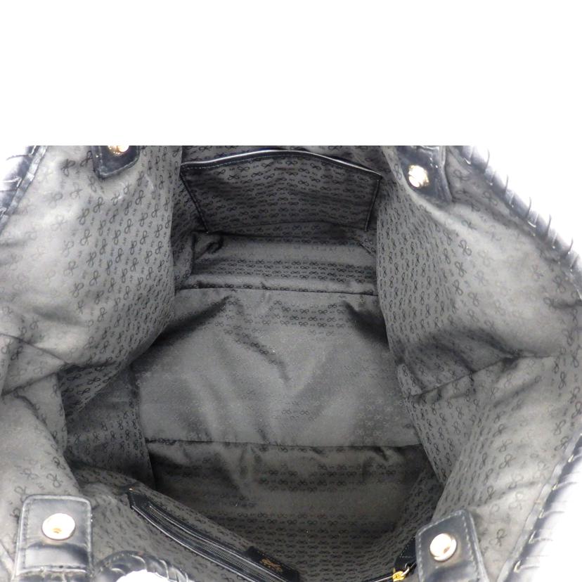 A.HINDMARCH ANYA HINDMARCH/メッシュレザートートバッグ//ABランク/75
