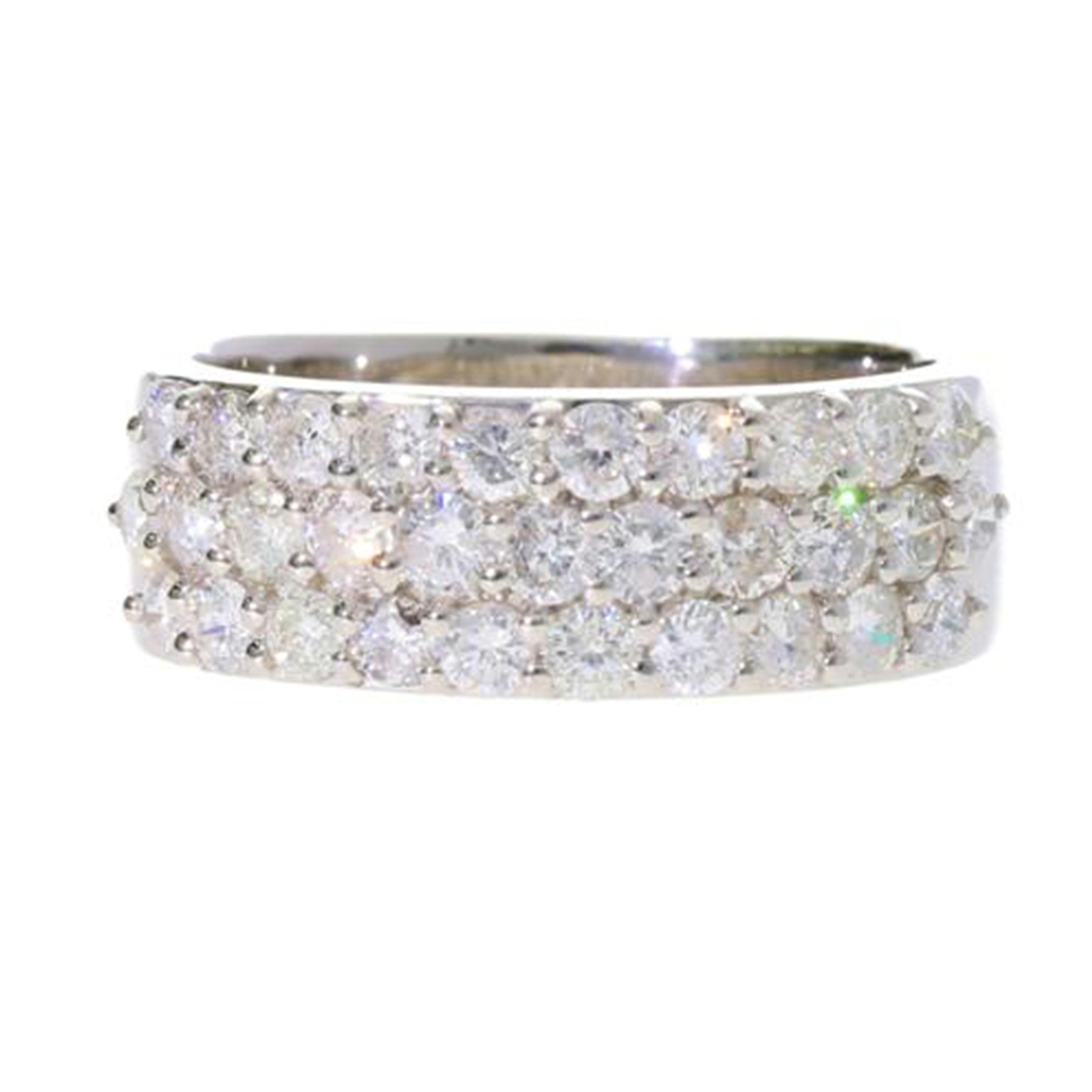 Pt900/Pt900ダイヤリング1.00ct/#9/6.3//1.00/Aランク/75