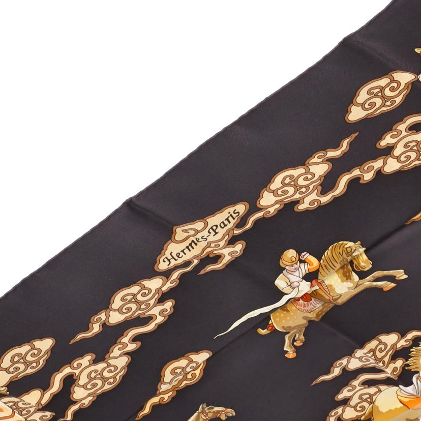 HERMES エルメス/カレ90/Galop Volant//Aランク/94