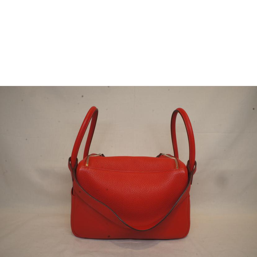 HERMES エルメス/リンディ26/トリヨンクレマンス/レッド//Y/ABランク/92