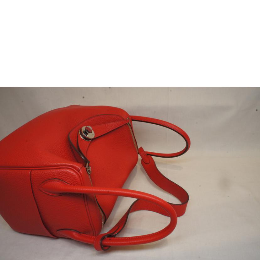 HERMES エルメス/リンディ26/トリヨンクレマンス/レッド//Y/ABランク/92