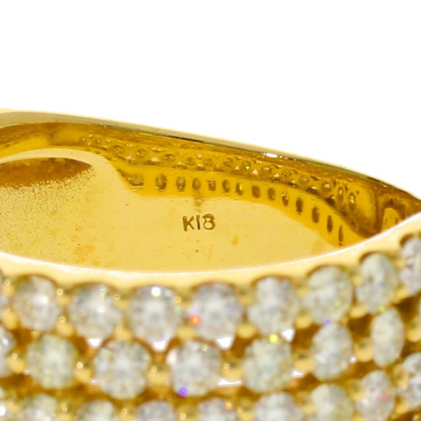 /K18ダイヤリング 2.00ct/#12//Aランク/75