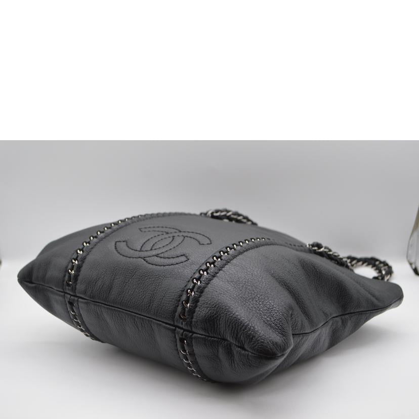CHANEL シャネル/ココマークラグジュアリーラインチェーンレザートート/A31702//10752364/Aランク/89