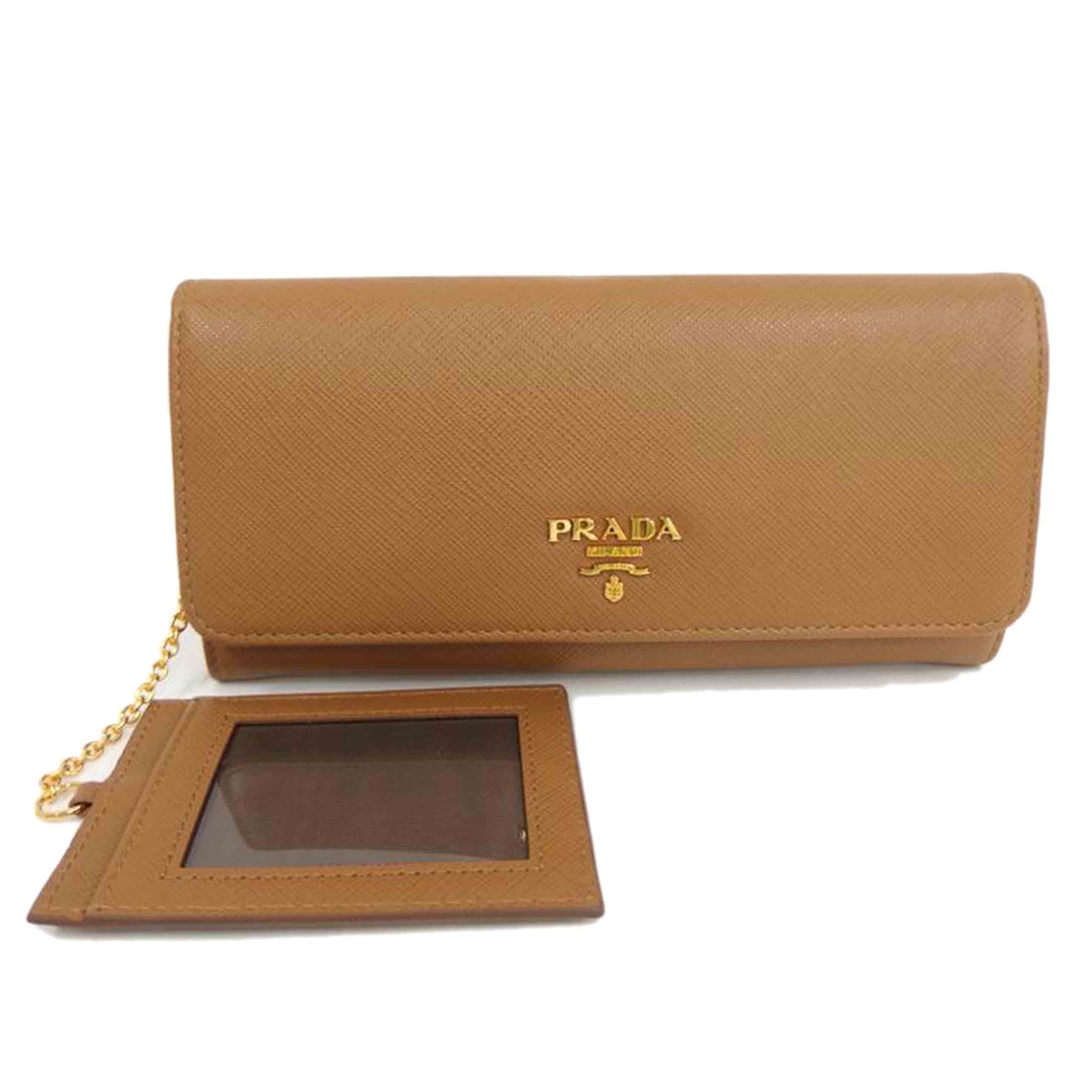 PRADA プラダ/サフィアーノ折り財布/1MH132//SAランク/82