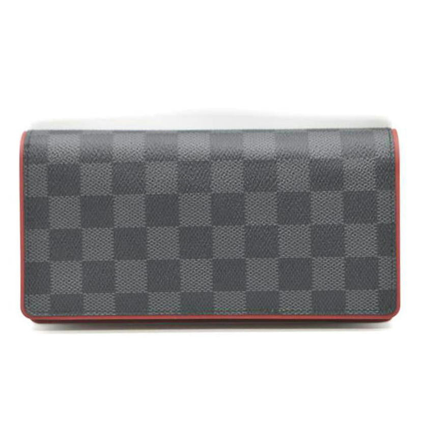 LV ルイヴィトン/ポルトフォイユ・ブラザ/グラフィット/ボルドー/N63254//SP1177/SAランク/89