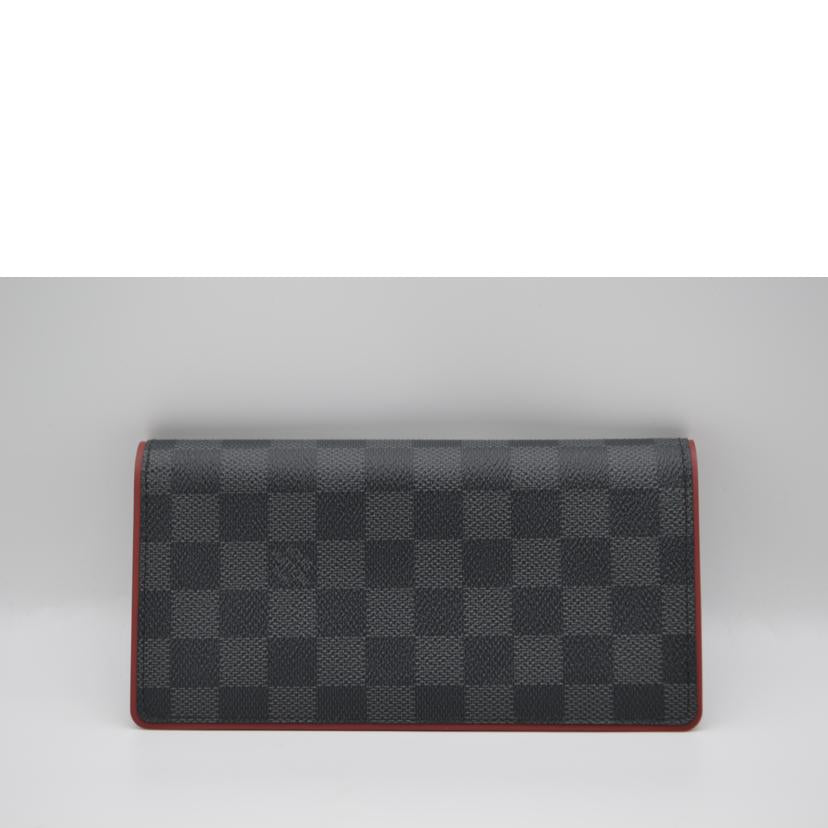 LV ルイヴィトン/ポルトフォイユ・ブラザ/グラフィット/ボルドー/N63254//SP1177/SAランク/89