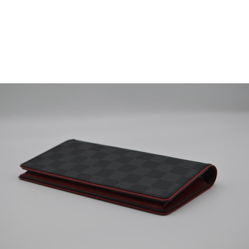 LV ルイヴィトン/ポルトフォイユ・ブラザ/グラフィット/ボルドー/N63254//SP1177/SAランク/89