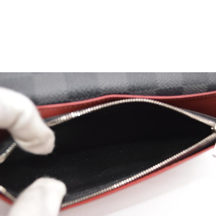 LV ルイヴィトン/ポルトフォイユ・ブラザ/グラフィット/ボルドー/N63254//SP1177/SAランク/89