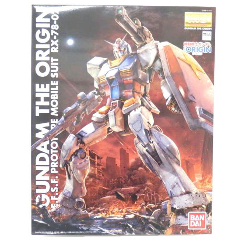 BANDAI バンダイ/1/100 MG RX-78-2 ガンダム 「機動戦士ガンダム THE ORIGIN」/RX-78-2//Sランク/88
