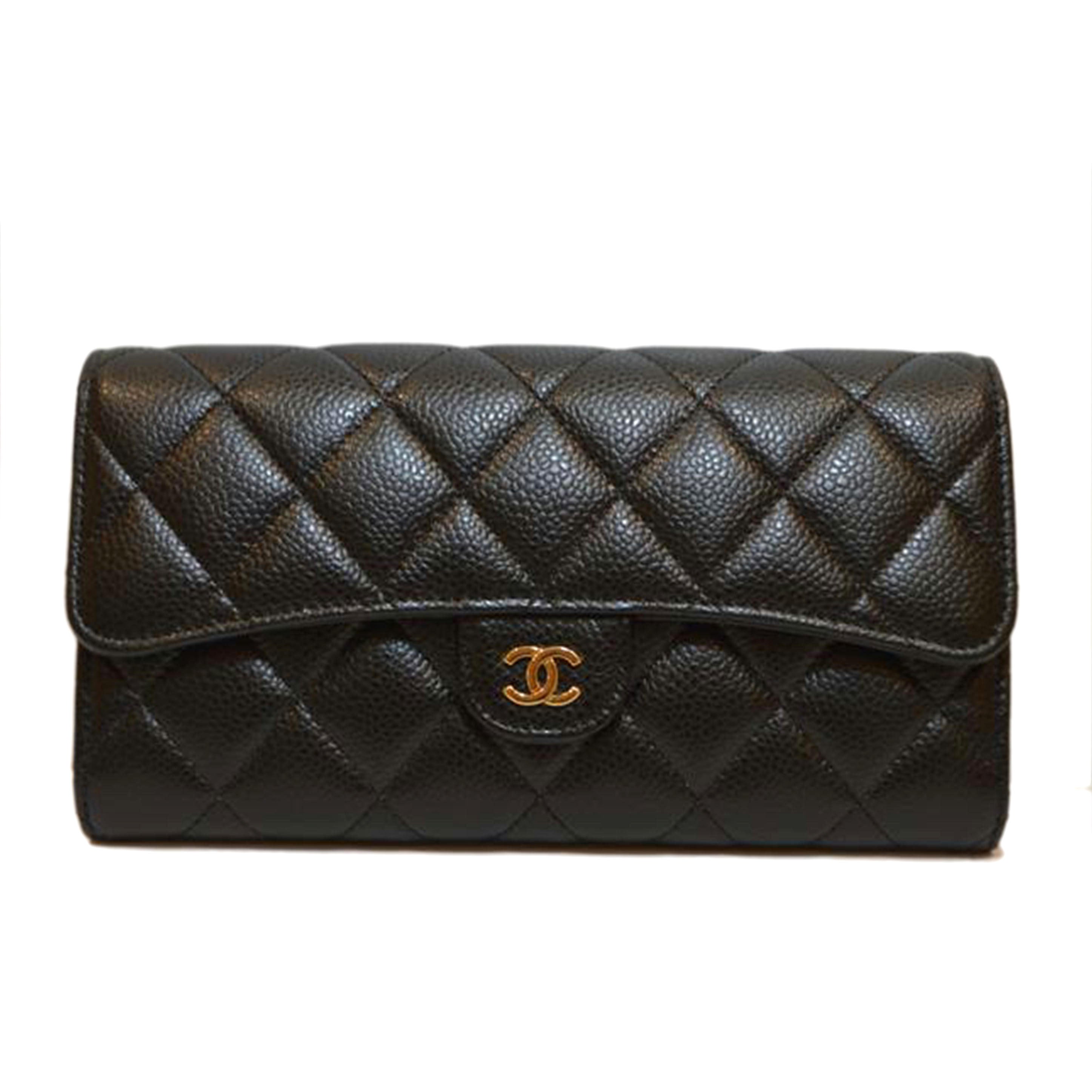 CHANEL シャネル/マトラッセキャブアスキンココマーク長財布/A80758//22636115/SAランク/89