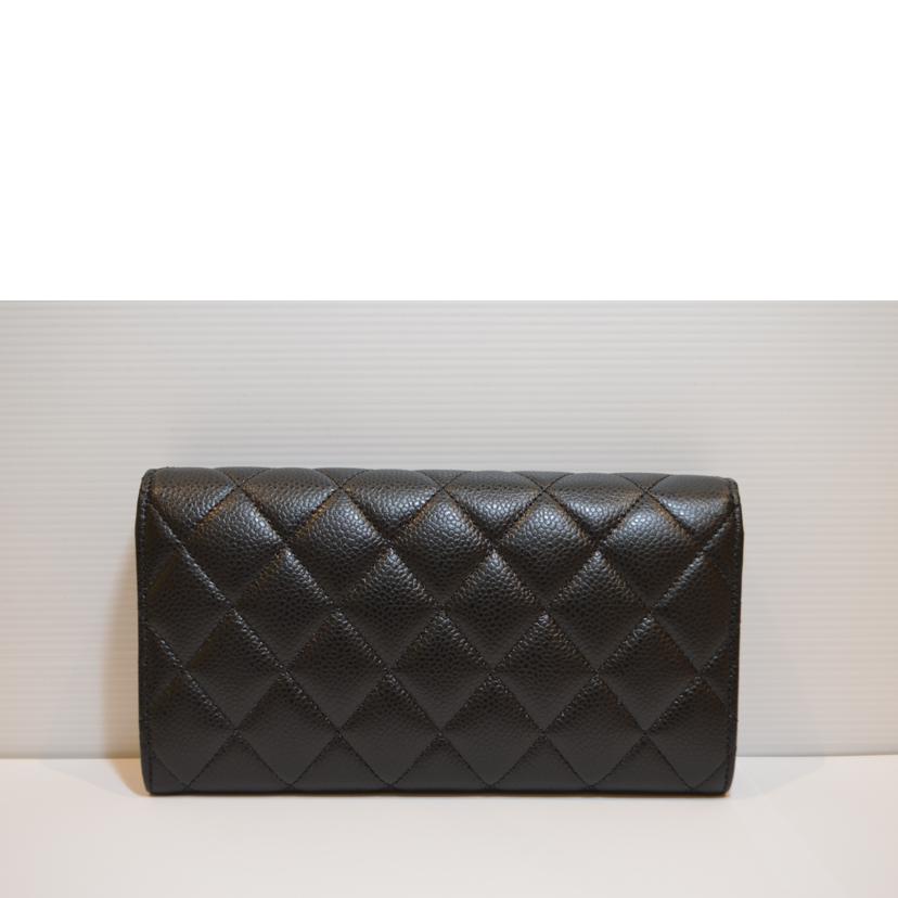 CHANEL シャネル/マトラッセキャブアスキンココマーク長財布/A80758//22636115/SAランク/89
