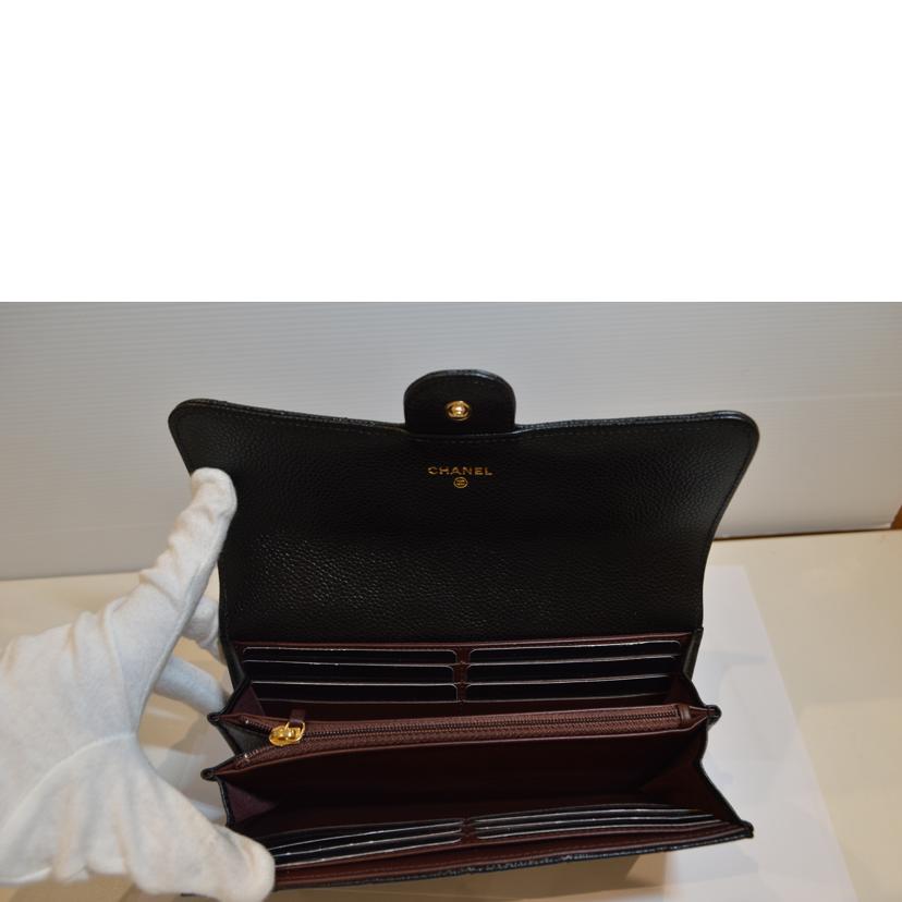 CHANEL シャネル/マトラッセキャブアスキンココマーク長財布/A80758//22636115/SAランク/89