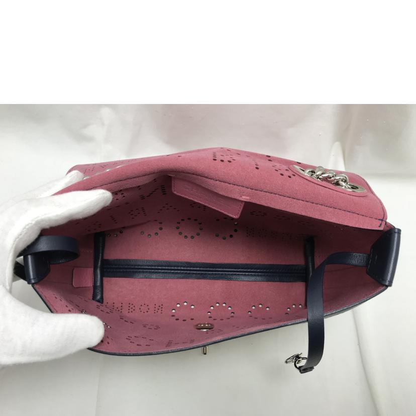 CHANEL シャネル/パンチングロゴチェーン ポーチナシ/A50299//27527435/ABランク/51