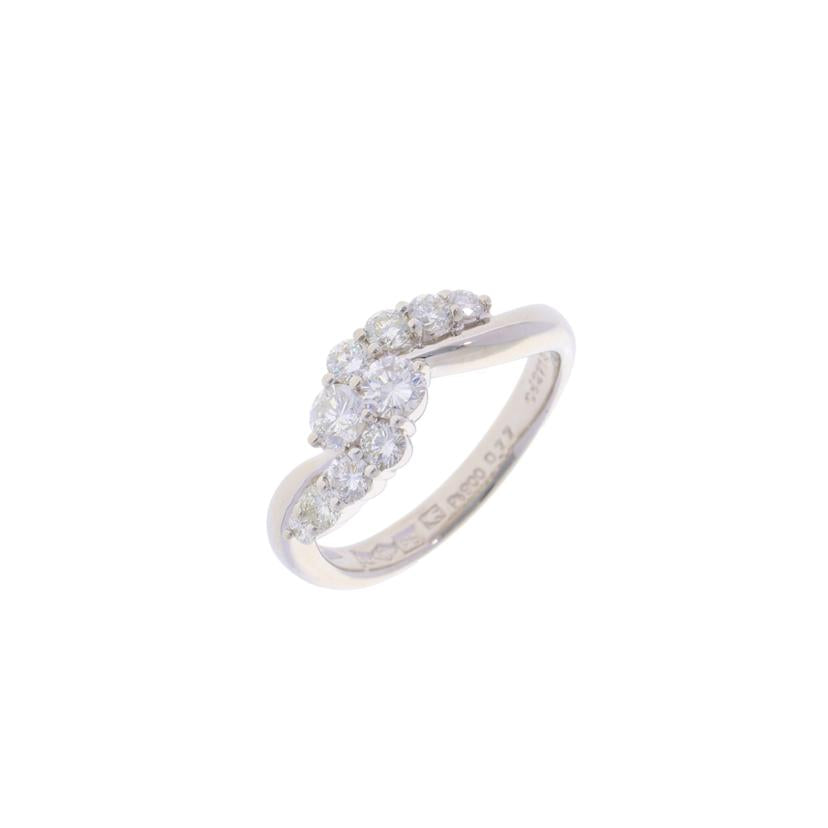 /Pt900ダイヤリング0.77/#12//Aランク/75