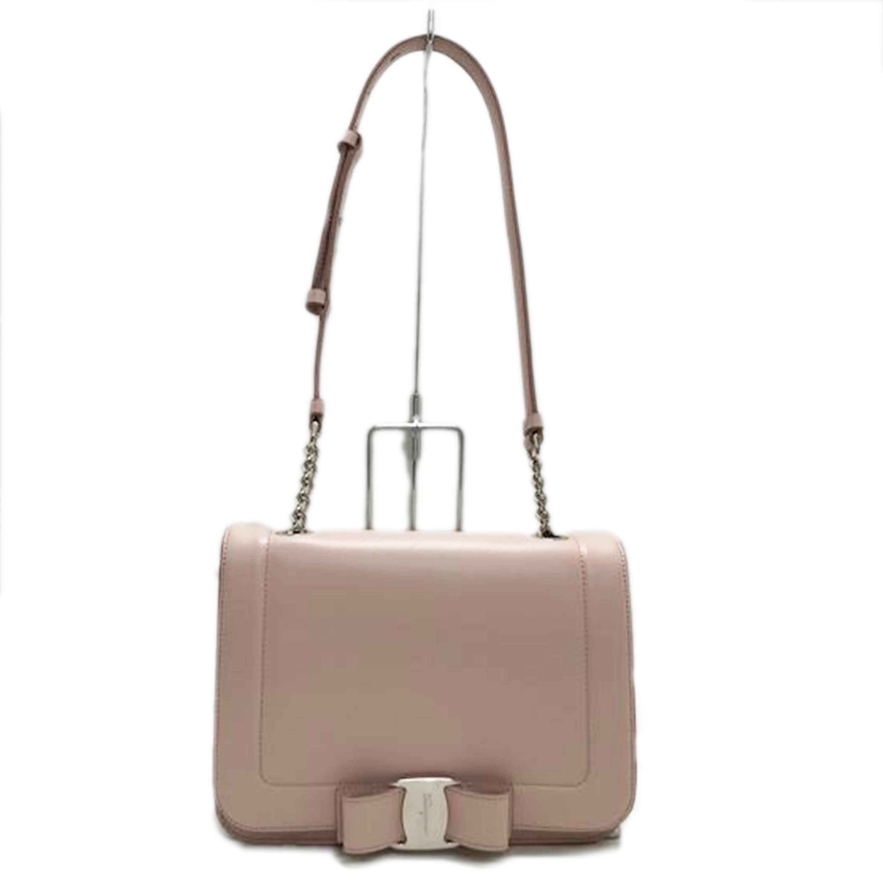 ferragamo フェラガモ/ヴァラリボン チェーンショルダー/FZ-21//G877/ABランク/51