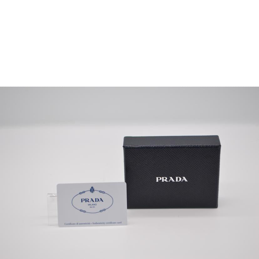 PRADA プラダ/ヴィッテログレインレザーキーケース6/コバルト/1PG222//1811/SAランク/89