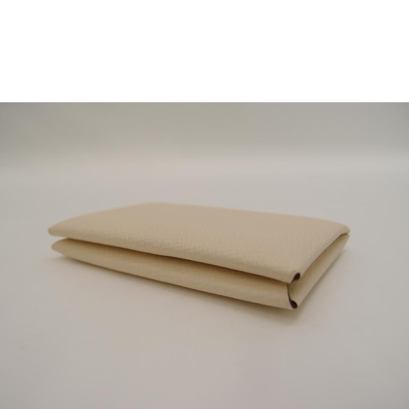 HERMES エルメス 2020年製 カードケース 名刺入れ レザー メンズ レディース/カルヴィ・ヴェルソ/ヴォーエプソン/ナタ×セサミ//Y刻印(2020)/Aランク/69