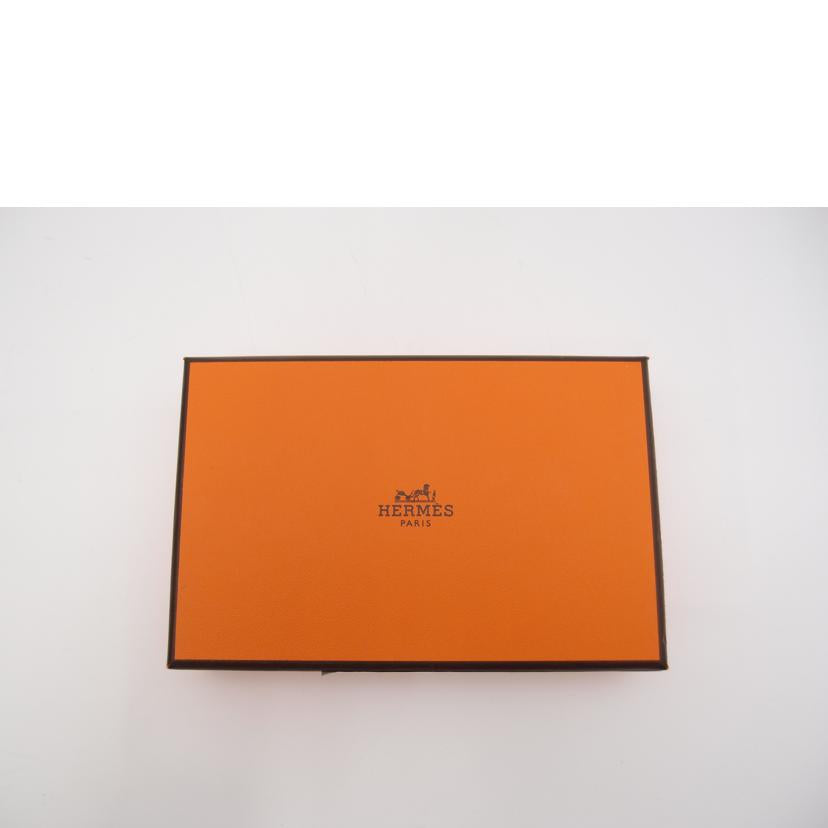 HERMES エルメス 2020年製 カードケース 名刺入れ レザー メンズ レディース/カルヴィ・ヴェルソ/ヴォーエプソン/ナタ×セサミ//Y刻印(2020)/Aランク/69