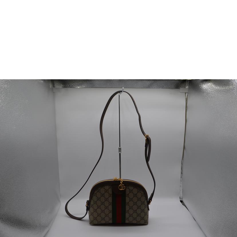 GUCCI/オフディアGGスプリームシェリーラインレザーショルダー/499621//467***/SAランク/89