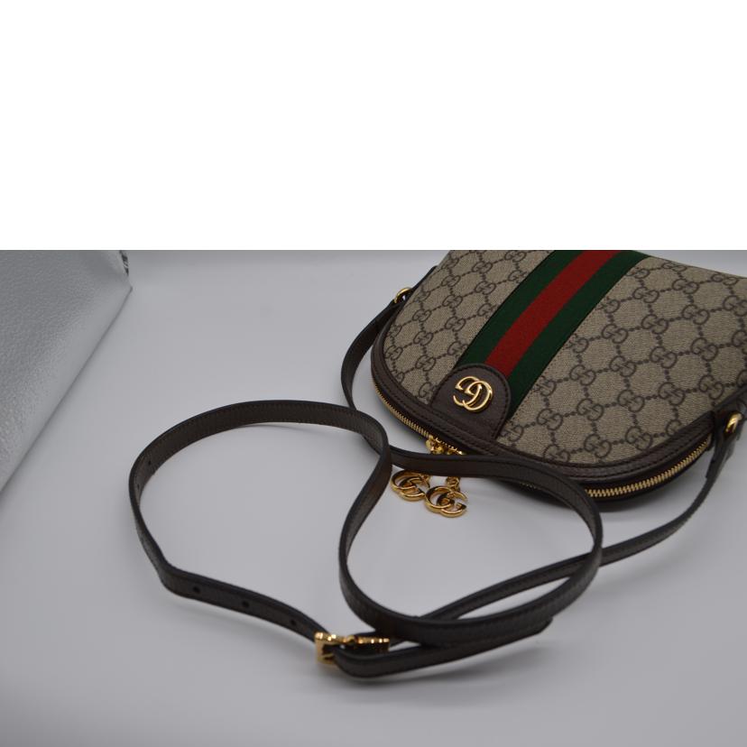 GUCCI/オフディアGGスプリームシェリーラインレザーショルダー/499621//467***/SAランク/89