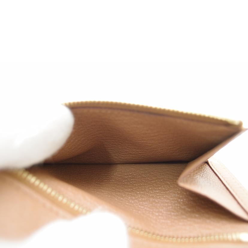 HERMES エルメス 2020年製 財布 コインケース ゴールド金具 レディース ブラウン系/ケリーポケットウォレット/シェーブル/ケブラチョ//Y刻印(2020)/SAランク/69