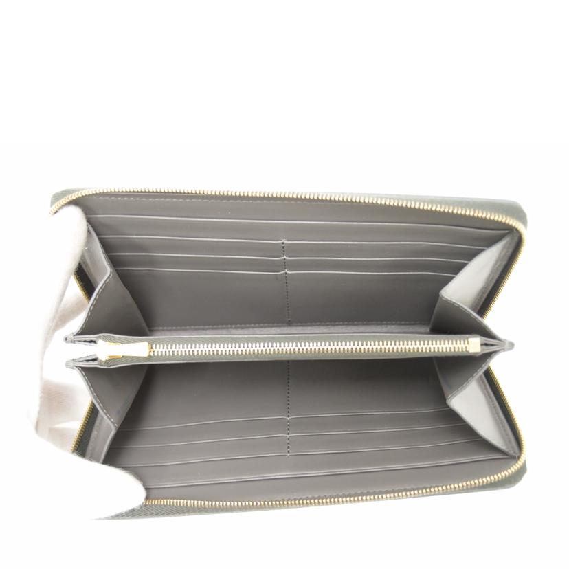 CELINE セリーヌ 長財布 ラウンドファスナー レザー レディース メンズ/ラージジップドウォレット/カーフスキン/グレー/10B553BEL.10DC//F.GA.2290/Aランク/69