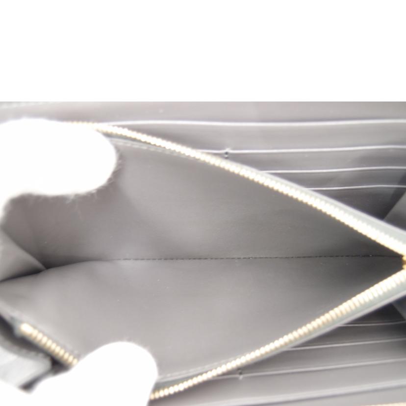 CELINE セリーヌ 長財布 ラウンドファスナー レザー レディース メンズ/ラージジップドウォレット/カーフスキン/グレー/10B553BEL.10DC//F.GA.2290/Aランク/69