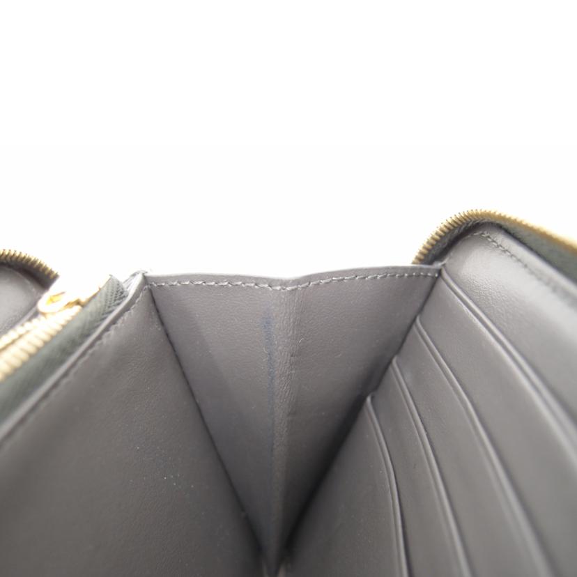 CELINE セリーヌ 長財布 ラウンドファスナー レザー レディース メンズ/ラージジップドウォレット/カーフスキン/グレー/10B553BEL.10DC//F.GA.2290/Aランク/69
