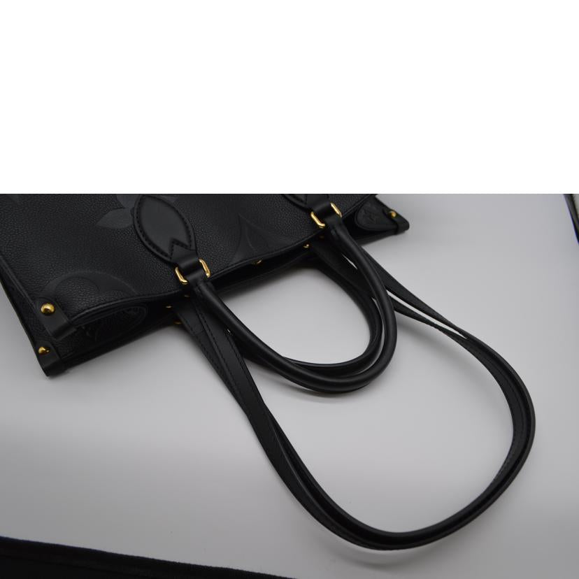 LV/オンザゴーMM/モノグラム・アンプラント/ノワール/M45595//DU4***/SAランク/89