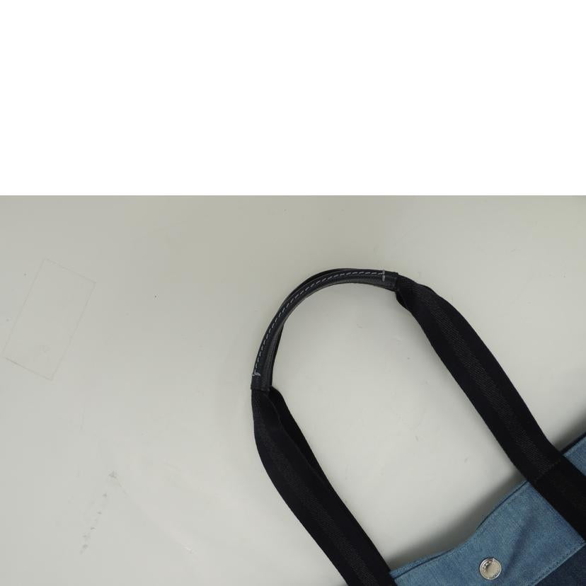 COACH コーチ/デニムトート/ブルー/91131//B2022/Aランク/69