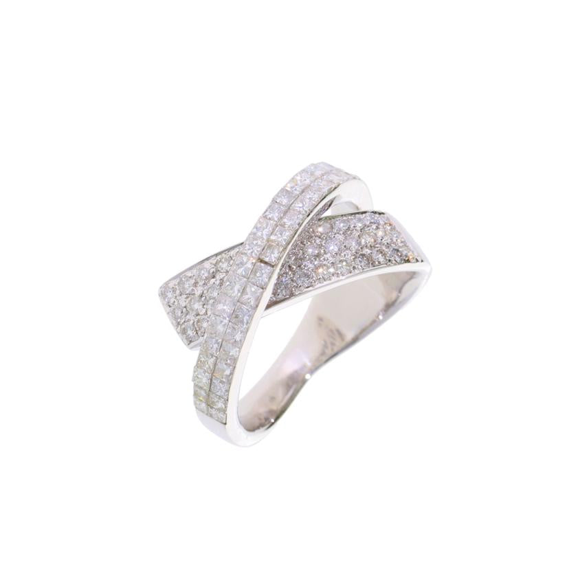 /18K/WGダイヤリング1.30/#14/477-06//Aランク/75