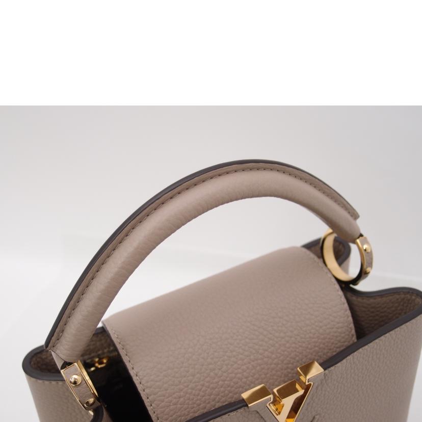 LOUIS VUITTON ルイ・ヴィトン ビトン グレーベージュ ハンドバック ショルダーバッグ 2WAY 肩掛け 斜め掛け レディース/カプシーヌBB/トリヨンレザー/ガレ/M94634//RFI****/SAランク/69