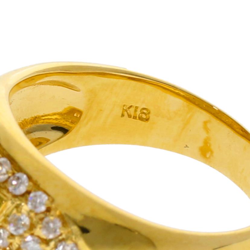 K18/K18ダイヤリング0.50ct/#11/5.5//0.50/Aランク/75