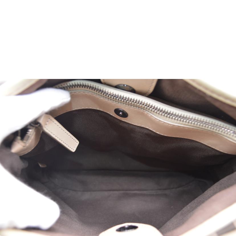 BURBERRY /スモークドチェック2wayレザーハンド/3690429//ABランク/89
