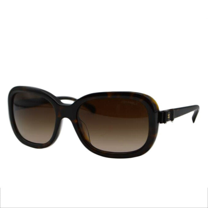 CHANEL シャネル/ココマークサイドリボンサングラス/G鼈甲/5280-Q-A//C714/S5 58□18/Aランク/89