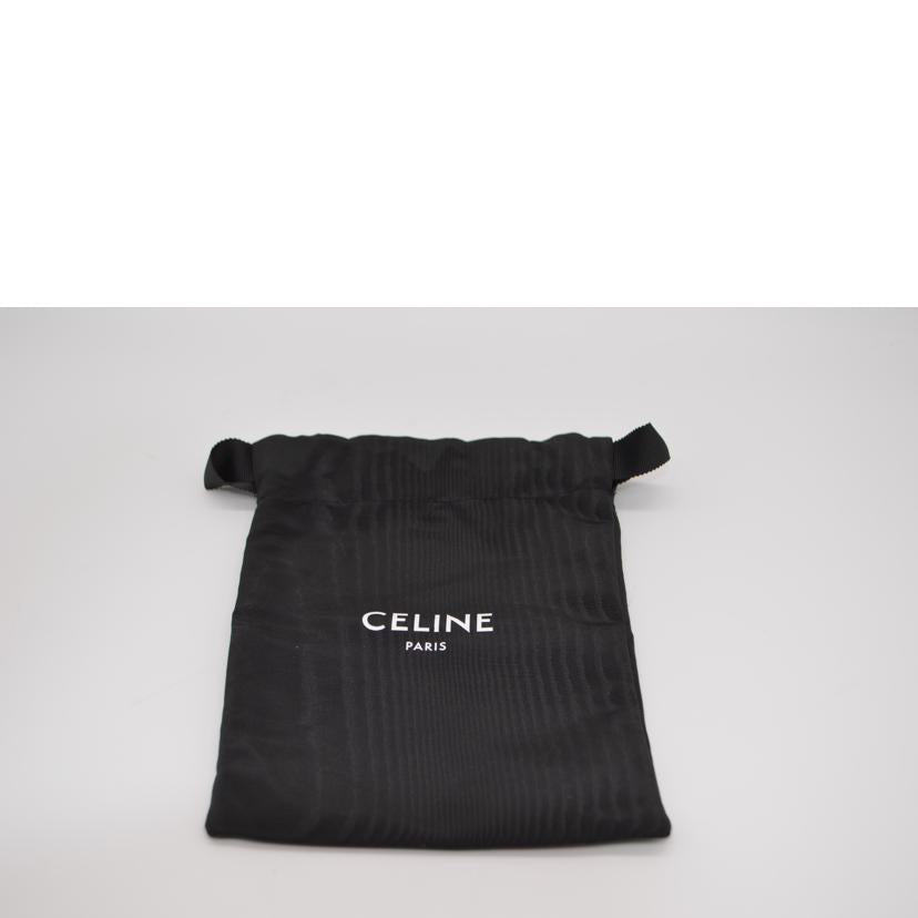 CELINE セリーヌ/ストラップウォレット/グレインドカーフスキンバイカラー/10B643BRU//S-LM-3290/SAランク/89