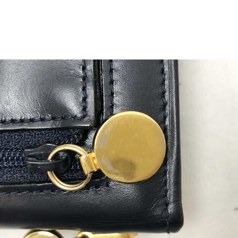 Ferragamo フェラガモ/ヴァラリボン レザー三つ折り財布/22 5619//Aランク/51