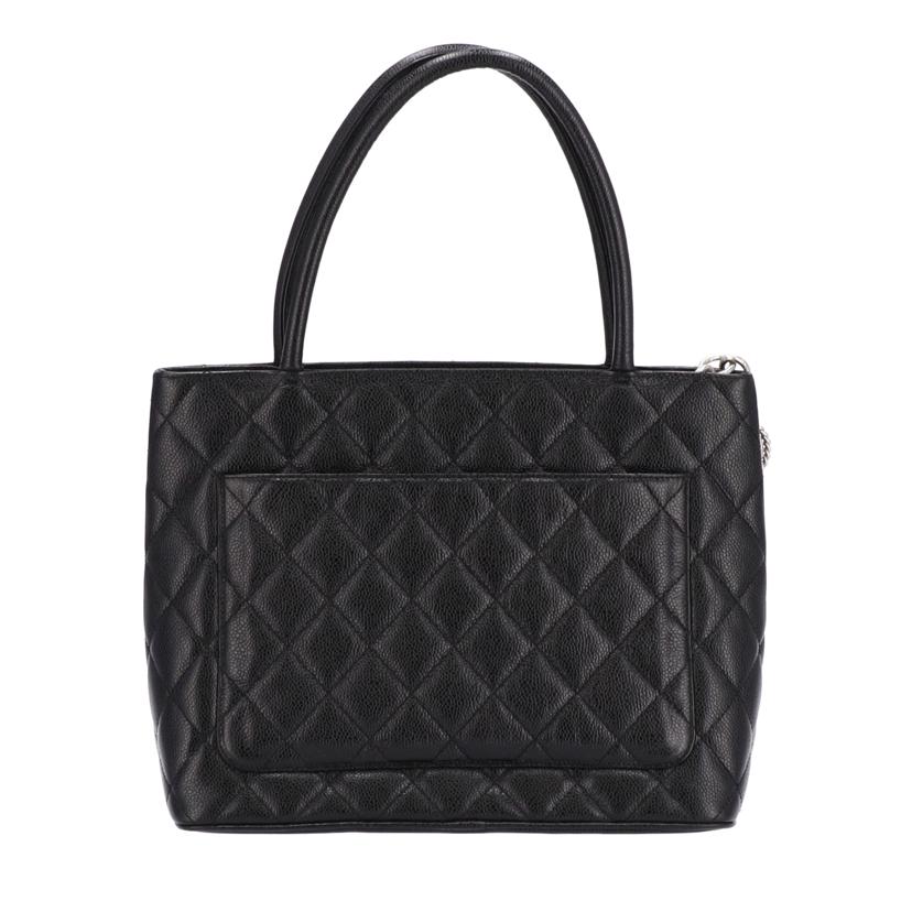CHANEL シャネル ハンドバッグ シルバー金具/キャビアスキン復刻トート/A01804//6391172/ABランク/75