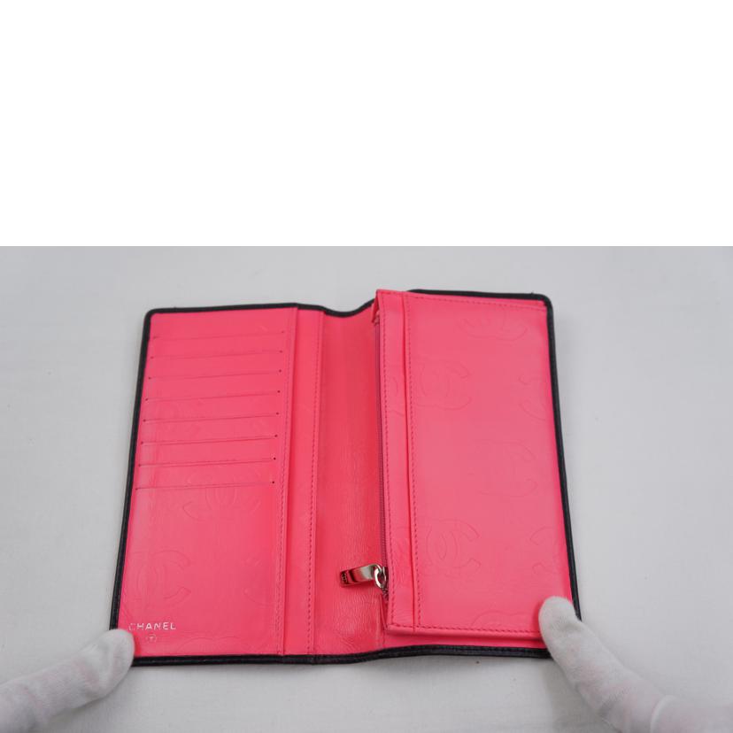 CHANEL シャネル/カンボンラインロングウォレット//9454895/ABランク/67