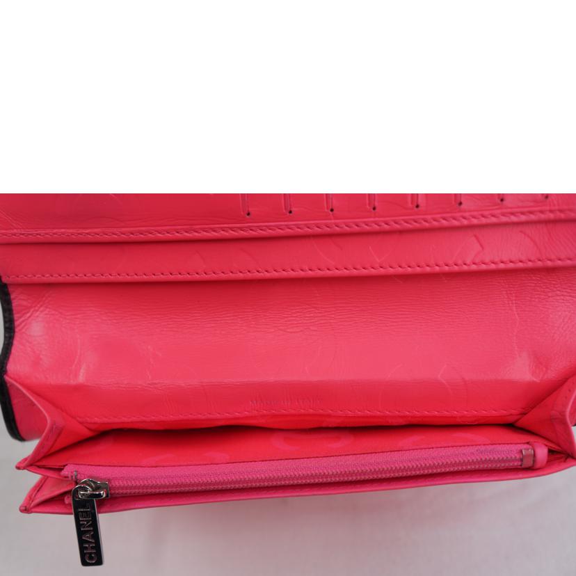 CHANEL シャネル/カンボンラインロングウォレット//9454895/ABランク/67