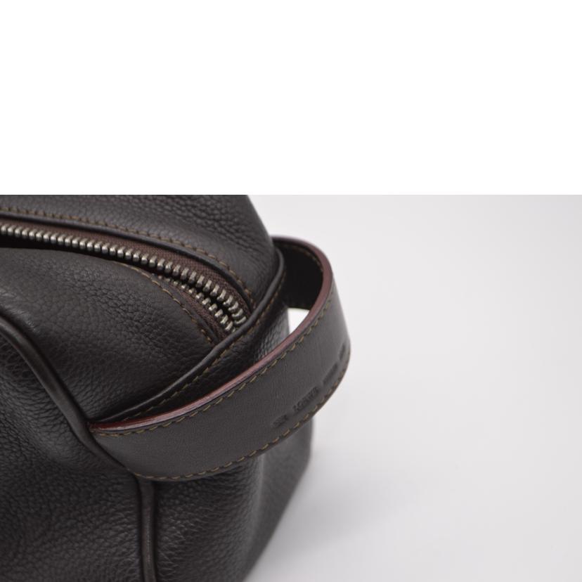 LOEWE ロエベ/アナグラムレザーセカンド/ブラウン//051212/Aランク/89