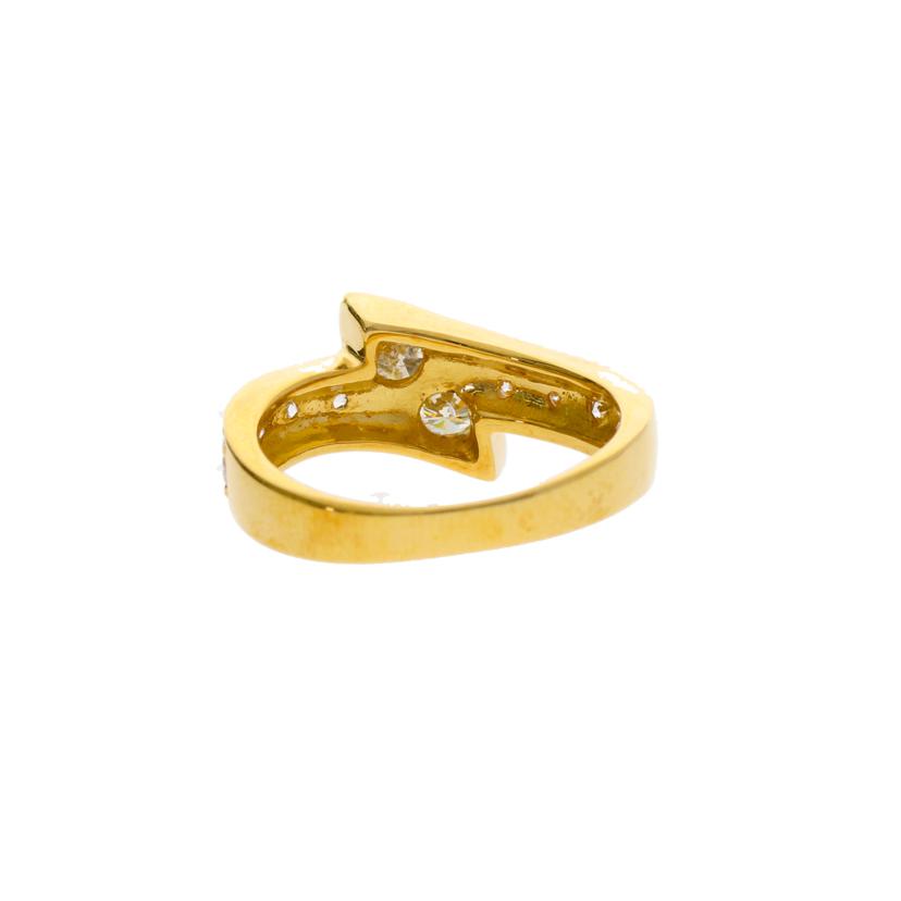 K18/K18ダイヤリング1.05ct/#12/5.1//1.05/Aランク/75