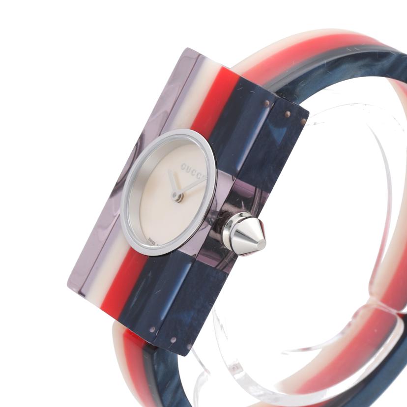 GUCCI グッチ/ヴィンテージウェブ トリコロール/クオーツ/YA143523//17404844/Aランク/75